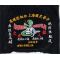​​1980's-90's Taiwan / Republic Of China Amphibian Frogman Divers Velvet Embroidered Wall Hanger