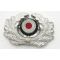 WWII German Army Enlisted Visor Cap Wreath A Cockade