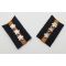​WWII Japanese Dead Stock Navy Lieutenant Collar Tab Set