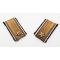 WWII Japanese Dead Stock Navy Vice Admiral Pay Master Collar Tab Set