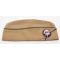Army WWII Airborne Officers Khaki Garrison Cap