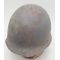 US Navy marked WWII M1 Helmet and Liner Front seam, Fixed bale with Hawley liner