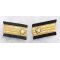 WWII Imperial Japanese Navy Rear Admiral Collar Tabs