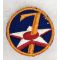 ​WWII 7th Air Force Patch On Felt