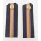 WWII Imperial Japanese Navy Engineering Warrant Officer Shoulder Boards
