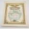 ​WWII era Peruvian Aviation Cross Award Certificate to USMC Aviator