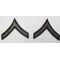 WWII era Rayon PFC Rank Chevrons