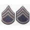 ​WWII era Wool Staff Sergeant Rank Chevrons