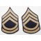 WWII era US Army English Made Sergeant First Class Rank Chevrons