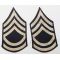 WWII era US Army Rayon Sergeant First Class Rank Chevrons