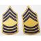 Korean War era 1948 Pattern Master Sergeant Combat Arms Rank Chevrons