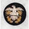 WWII US Navy Officers Bullion Overseas Cap Patch