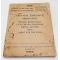 Post WWII US War Department Manual Handbook On Japanese Explosive Ordnance
