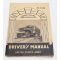 WWII US War Department Manual Handbook Driver's Manual United States Army