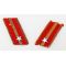 WWII Japanese Army 2nd Lieutenant Officers Collar Tab Set
