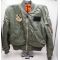 Vietnam era F-15 Test Pilot L-2B Flight Jacket