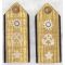 ​1947 Nationalists Chinese / Taiwanese Vice Rear Admiral Bullion Shoulder Boards
