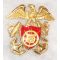 ​WWII US Army Transport Service / ATS Water Division Officers Cap Badge