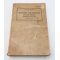 WWII US War Department Manual Handbook On French-English Military Dictionary