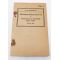 ​WWII US War Department Manual Handbook on Operations Of Engineer Field Units