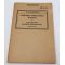 WWII US War Department Armored Force Manual Handbook on Assault Gun Section and Platoon