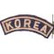 Late 1940's-1950's KMAG Korea Tab /  Patch