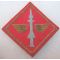 50's-60's 40th Artillery Brigade Bullion Patch.