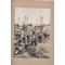 WWII Japanese Propaganda Photo Of Captured Enemy Oil Wells