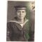 Late WWII Japanese Navy Sailor In Studio Setting With Aviation Background Photo