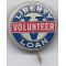 Fifth Liberty Loan Volunteer Celluloid Pinback Button