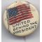 United Behind The President Celluloid Pinback Button