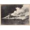 WWII Japanese Propaganda Photo Of Sinking Of British Carrier Hermes